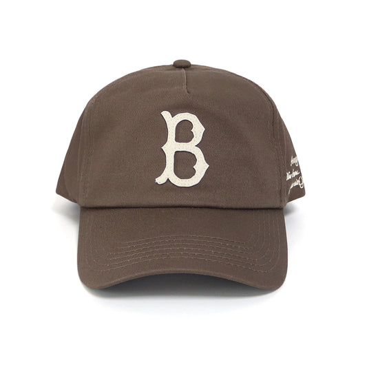 BROWN “B” HAT
